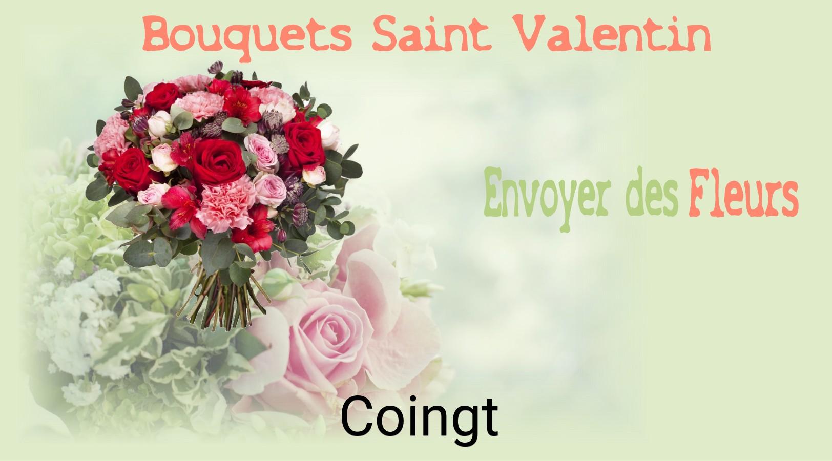 Roses de Saint-Valentin livrées à Coingt
